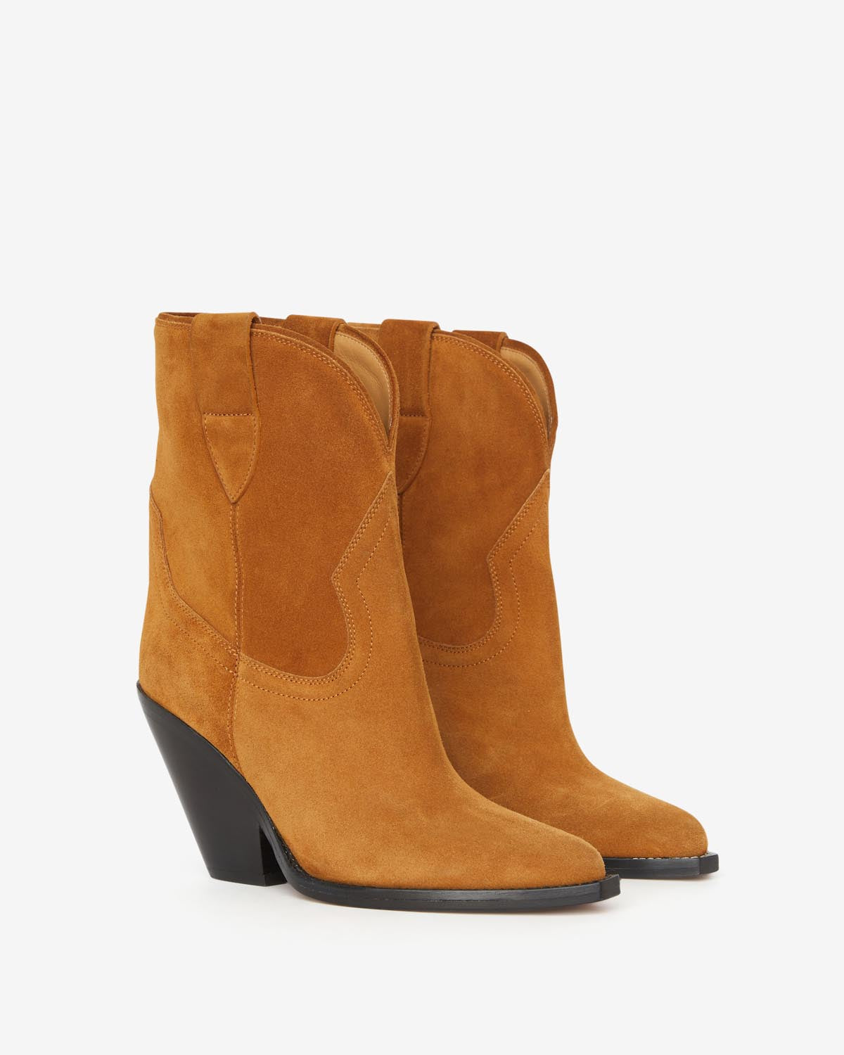 Botas bajas leyane Woman Cognac 3