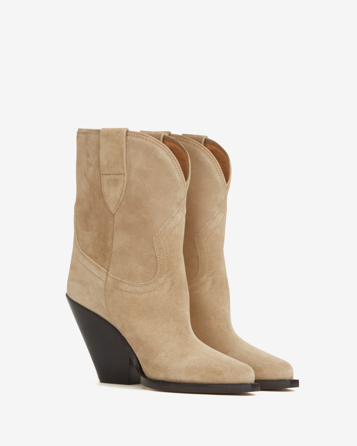 Botas bajas leyane Woman Light beige 3