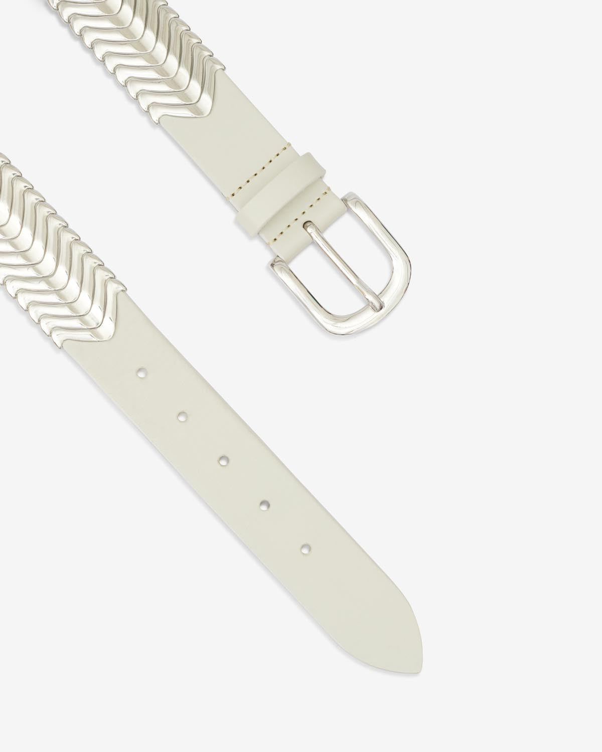 Cinturón tehora Woman Chalk-silver 3