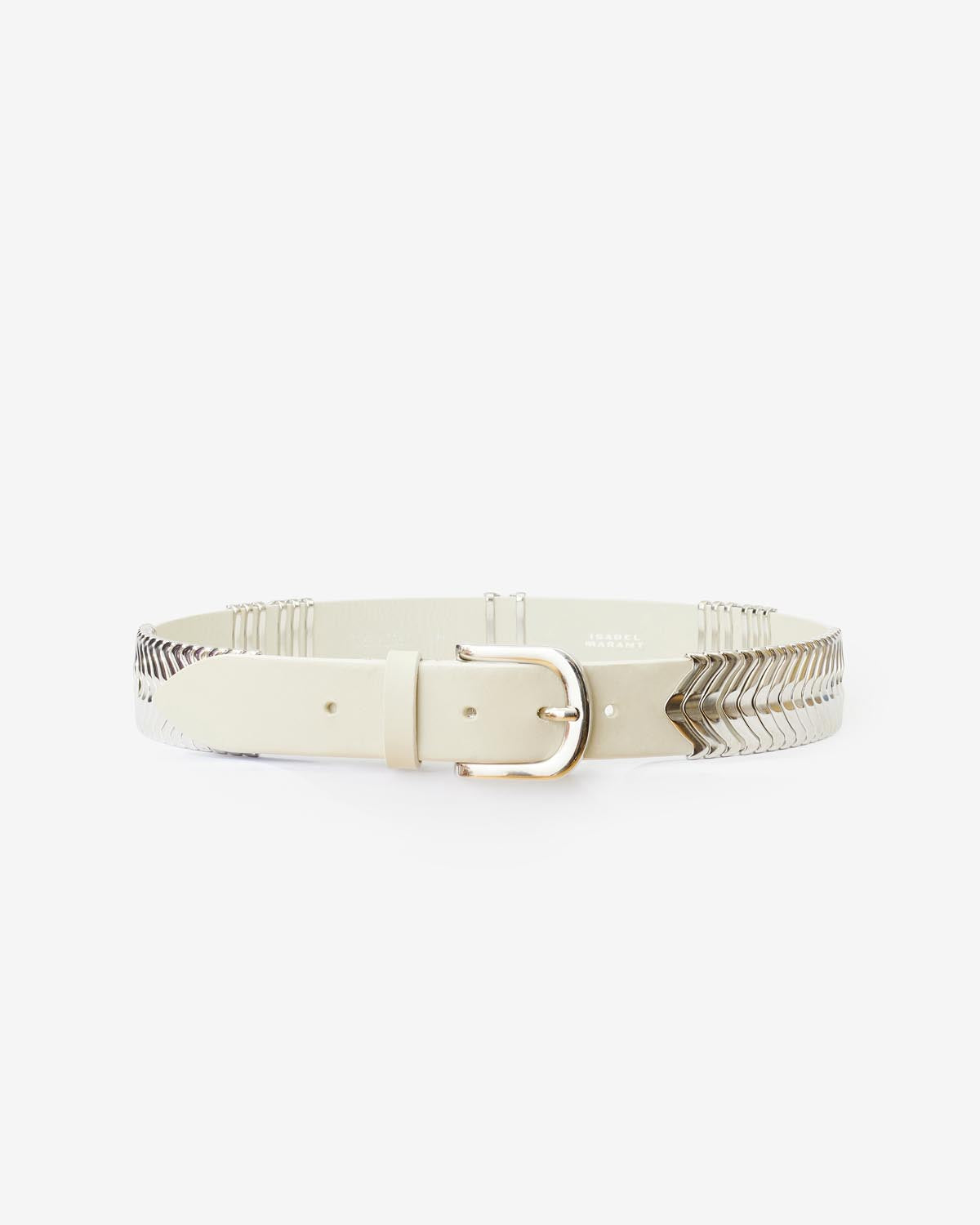 Cinturón tehora Woman Chalk-silver 1