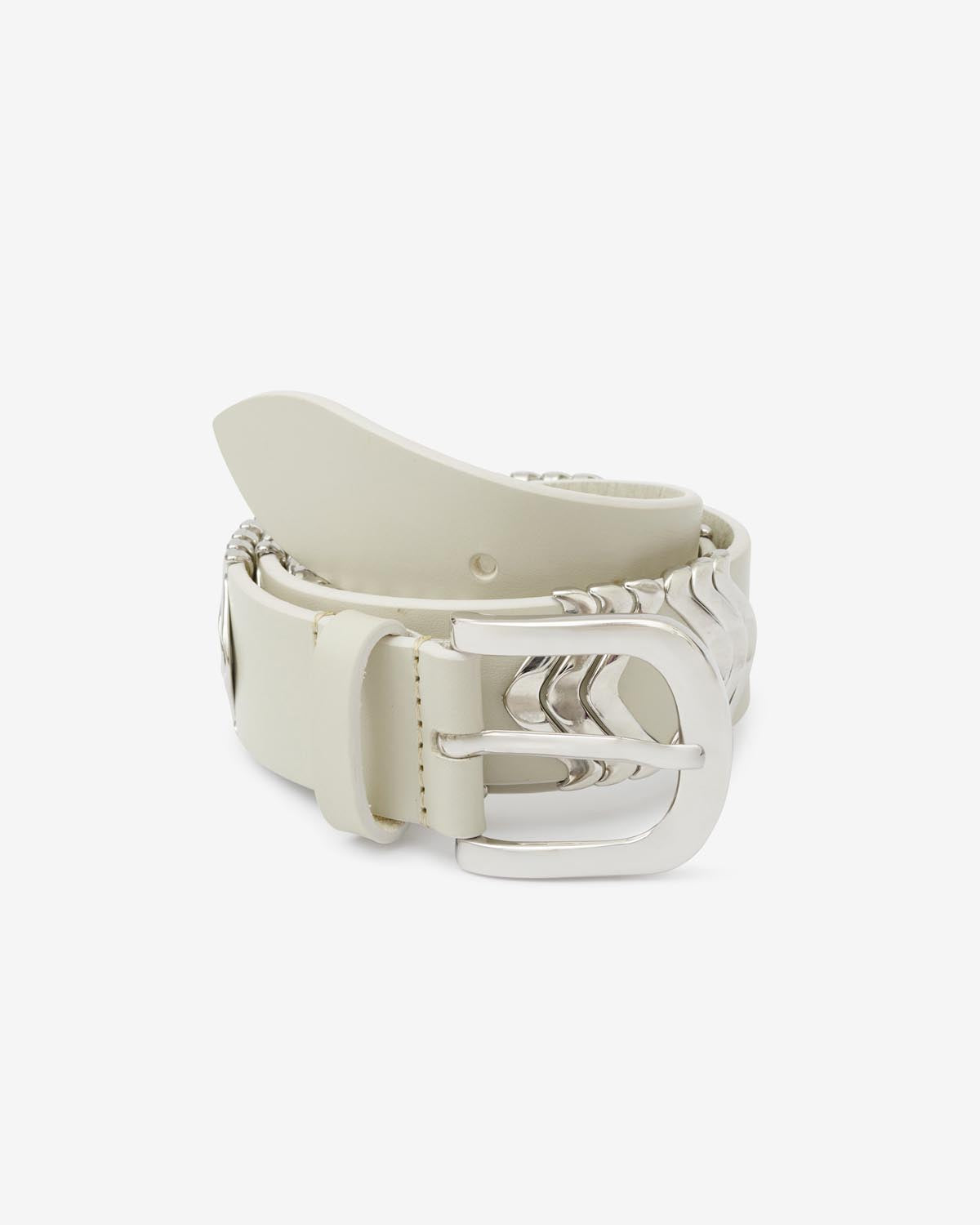 Cinturón tehora Woman Chalk-silver 4