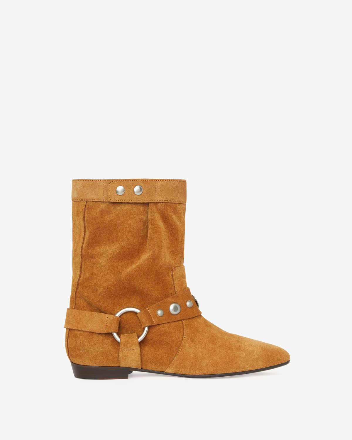 Botas bajas stania Woman Cognac 3