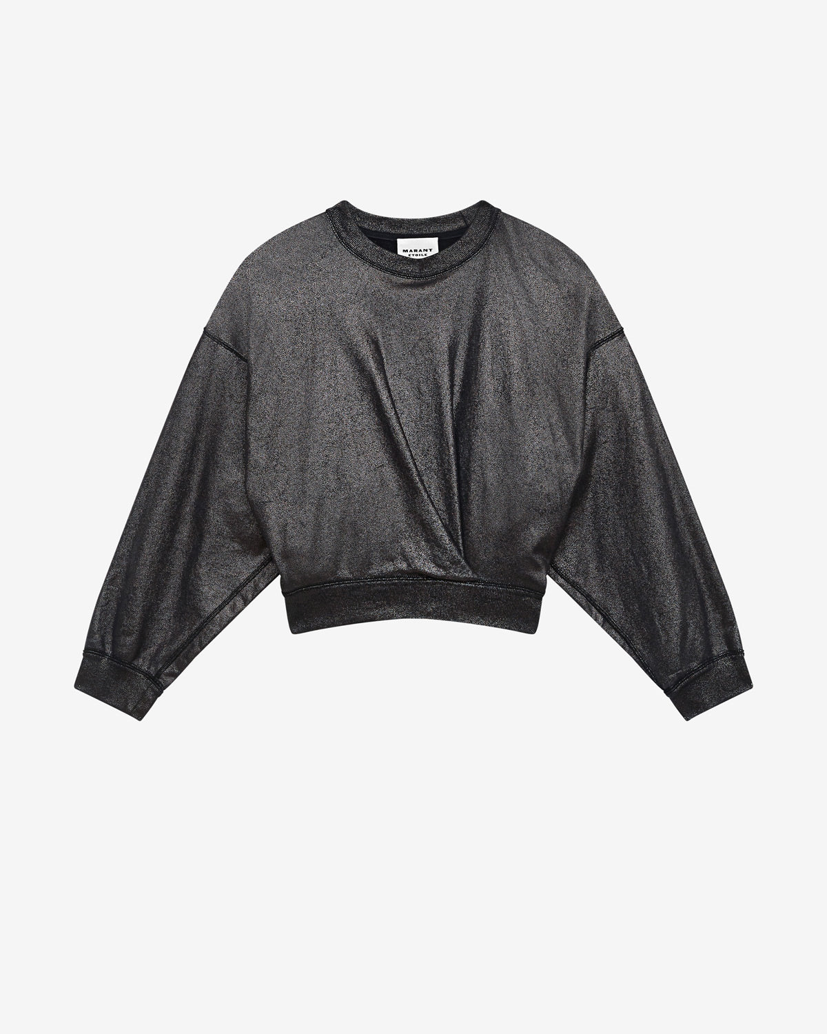 Sweatshirt paulia Woman Noir métallique 4