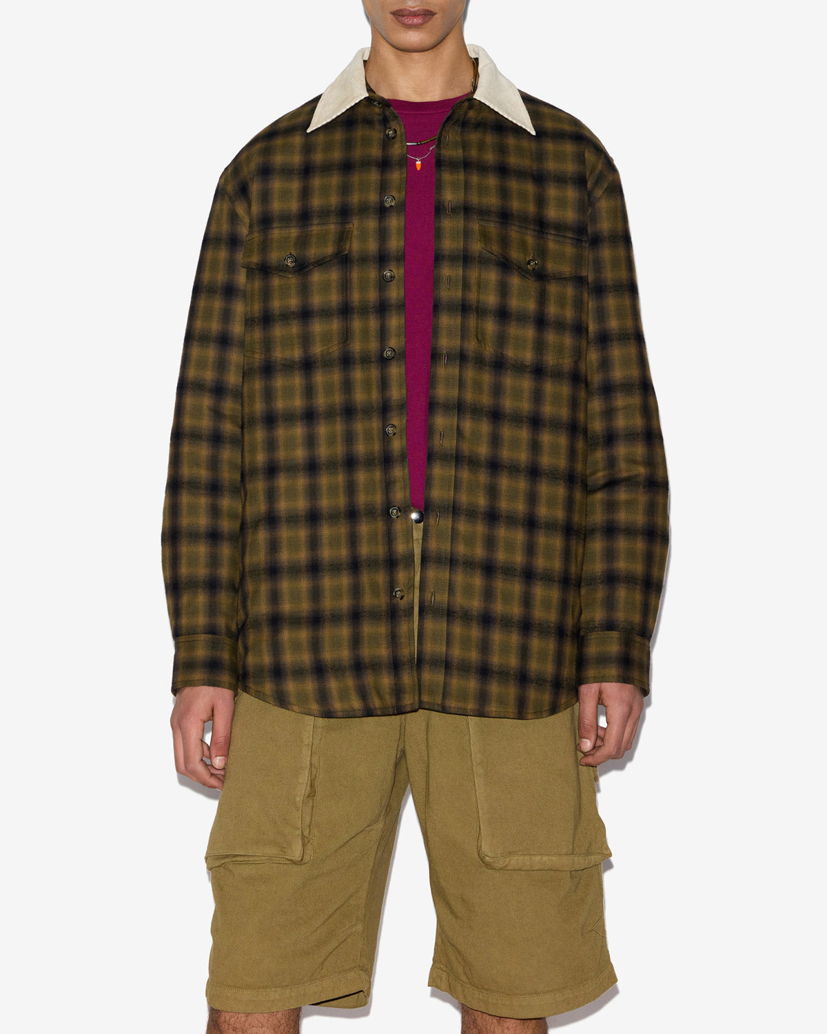 Steeve jacket Man Khaki-khaki 4