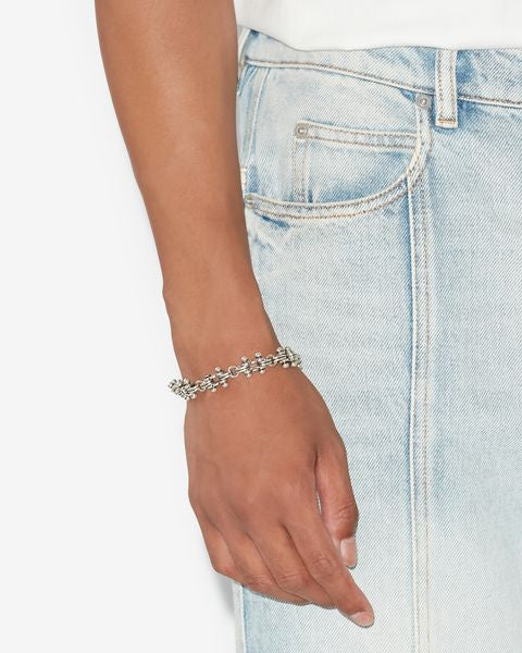 Armband lovely man Man Silber 5