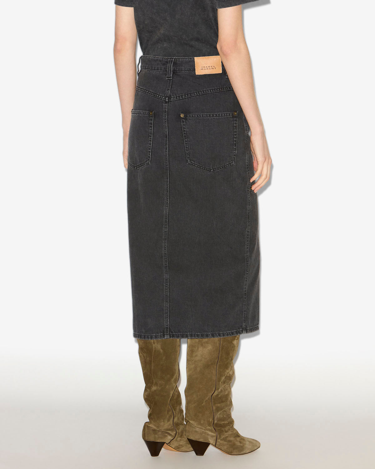 Pavina skirt Woman Black 4