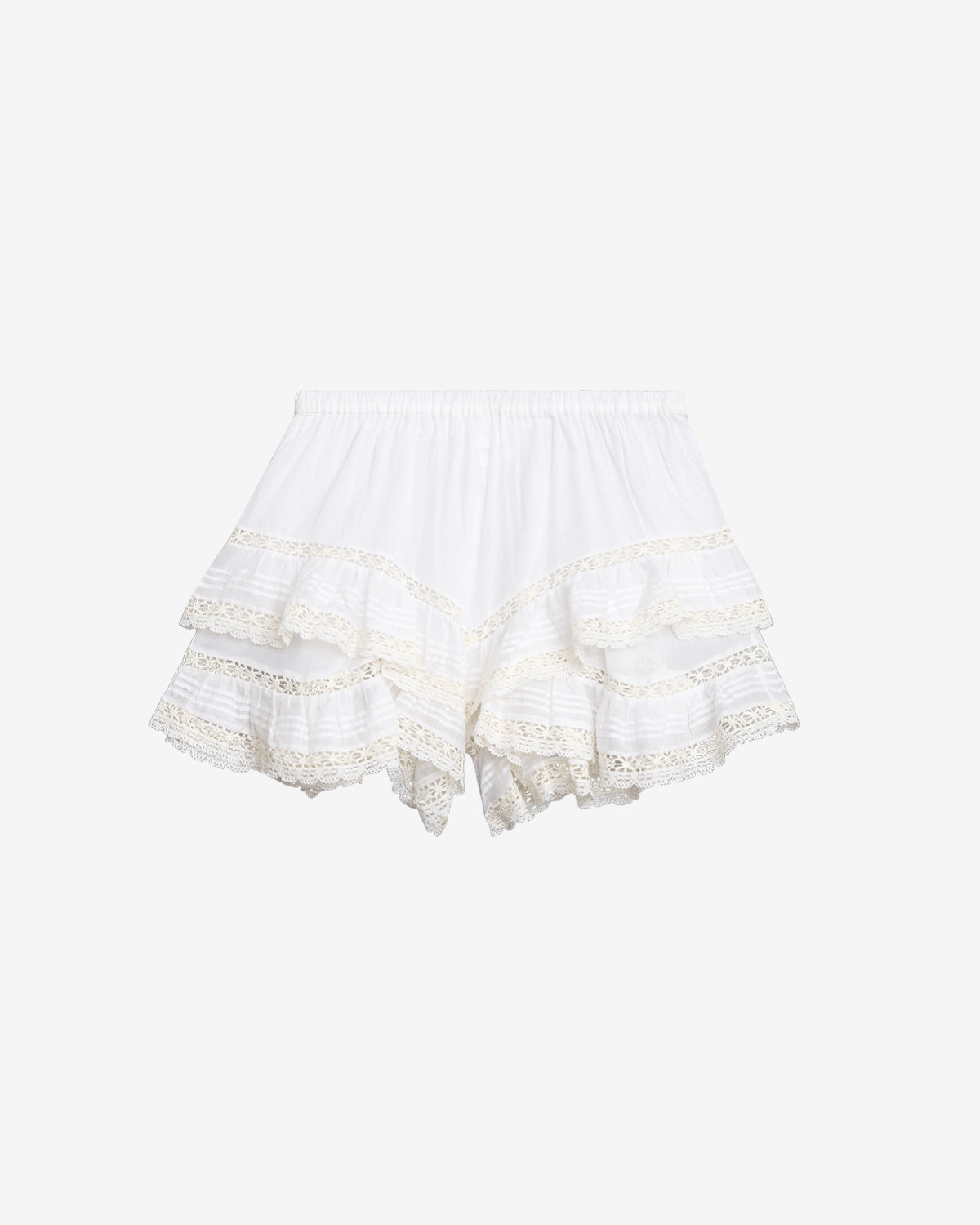 Pantalones cortos geana Woman Blanco 4