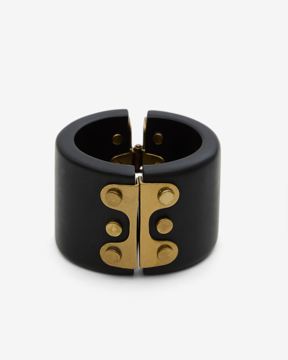 Hoda ブレスレット Woman Black-light brass 2