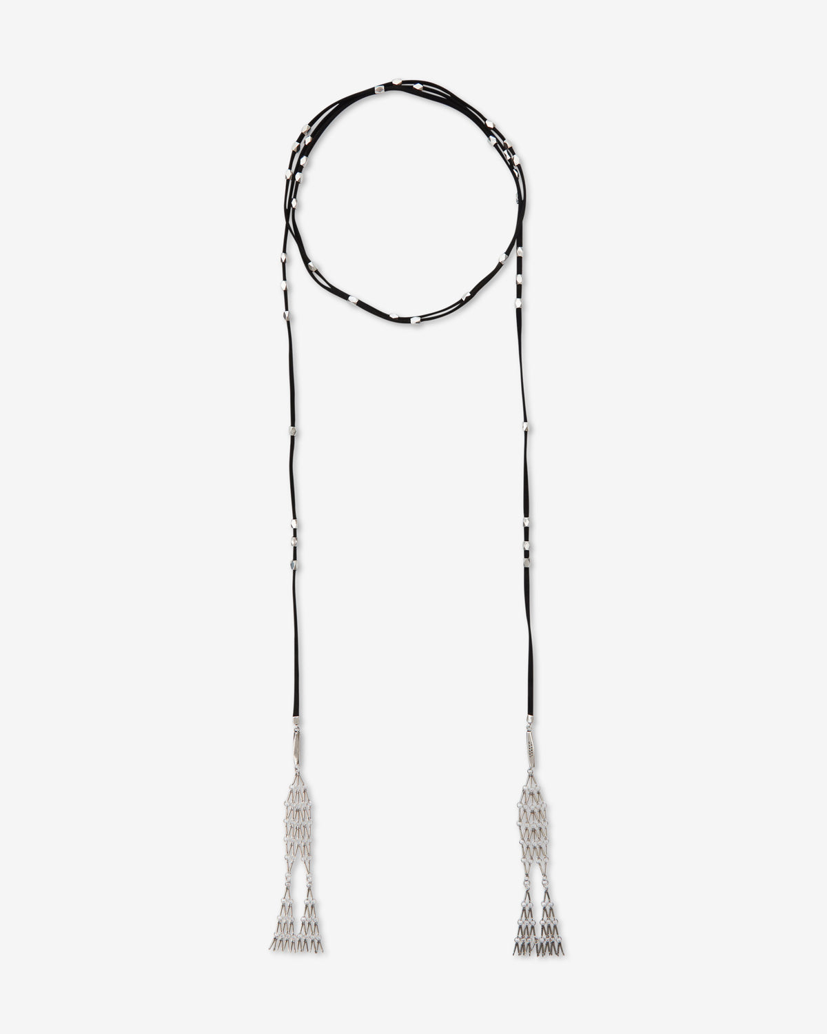 Schal kachina Woman Black and silver 2