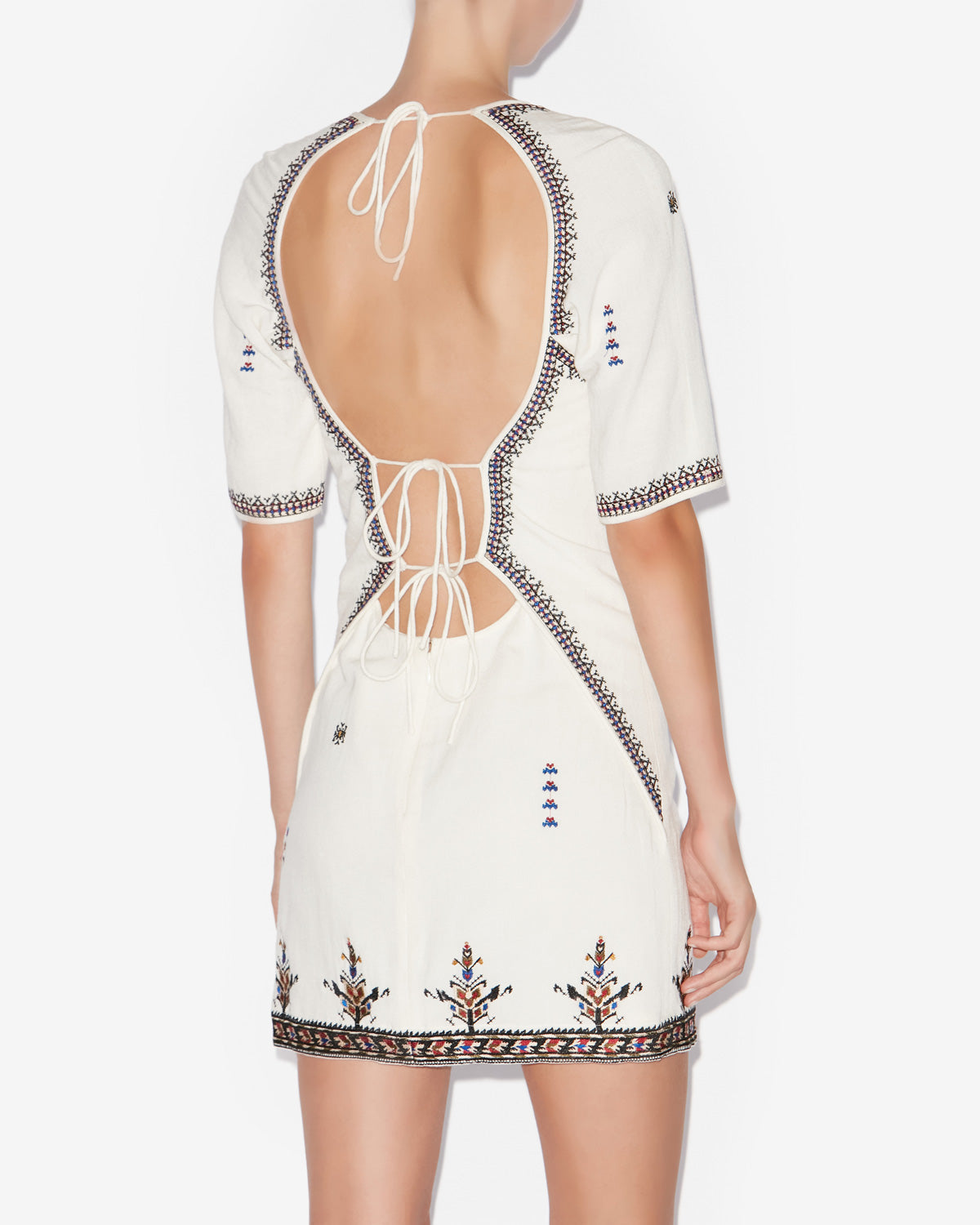 Robe zatini Woman Écru 4