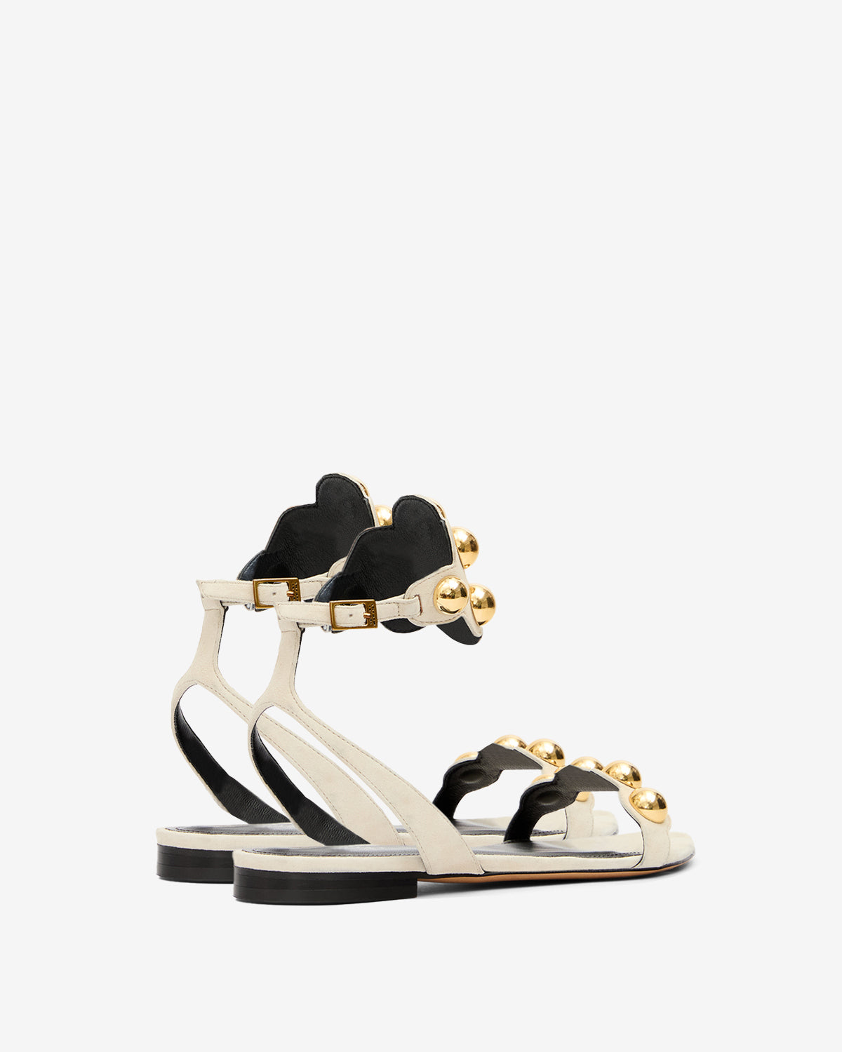 Sandales aselda Woman Ecru-doré 1