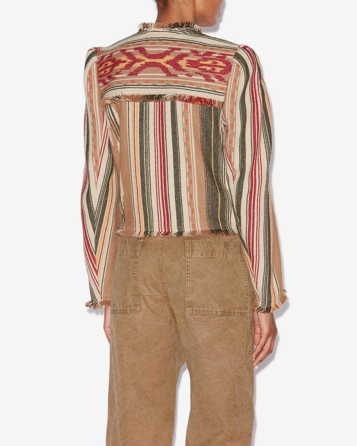 Chaqueta delphina Woman Camel 4